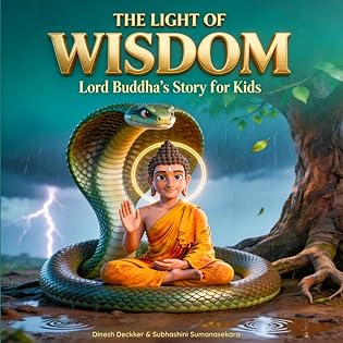 The Light of Wisdom - Buddha's Story for Kids book cover