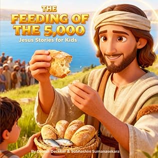 The Feeding of the 5,000: Jesus Stories for Kids (The Bible Adventure Series) book cover