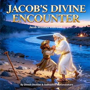 Jacob's Divine Encounter - Jacob Wrestles with God (The Bible Adventure Series) book cover