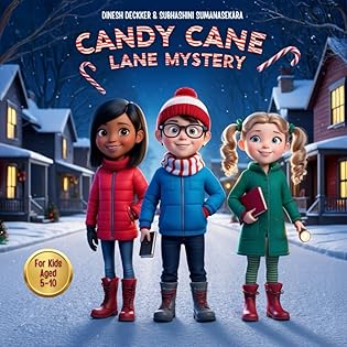 Candy Cane Lane Mystery: Christmas Stories for Kids Aged 5-10 book cover