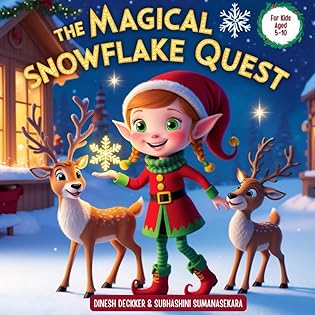 The Magical Snowflake Quest: Christmas Children Book Age 5-10 (Christmas Stories... book cover