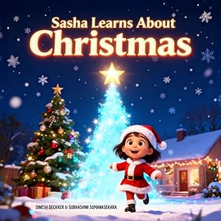 Sasha Learns About Christmas (Sasha Explores World Cultures & Festivals) book cover