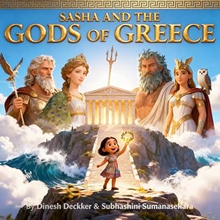 Sasha and the Gods of Greece: An Educational Children’s Story for Ages 6–13 book cover