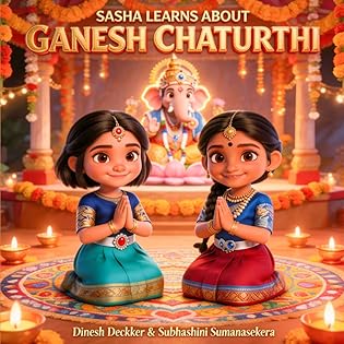 Sasha Learns About Ganesh Chaturthi (Sasha Explores World Cultures & Festivals) book cover