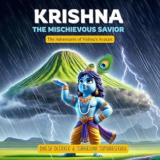 Krishna - The Mischievous Savior (The Adventures of Vishnu's Avatars) book cover