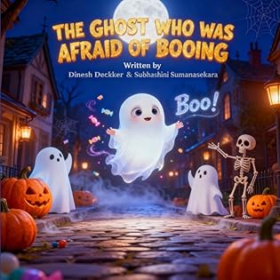 The Ghost Who Was Afraid of Booing: Halloween Story for Kids 6-10 book cover