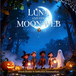 Luna and the Moon-Web: Halloween Story for Kids 6-10 book cover