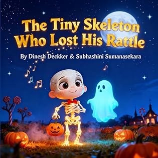 The Tiny Skeleton Who Lost His Rattle: Halloween Story for Kids 6-10 (Halloween... book cover