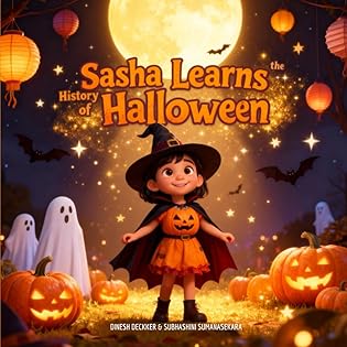 Sasha Learns the History of Halloween (Sasha Explores World Cultures & Festivals) book cover