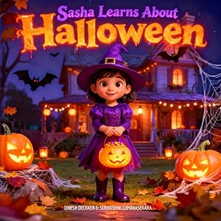 Sasha Learns About Halloween: For children ages 5–10 (Sasha Explores World Cultures &... book cover