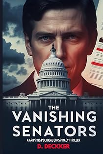 The Vanishing Senators: A Political Thriller of Conspiracy, Corruption, and Betrayal book cover