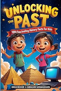 1000 Fascinating History Facts for Kids: Unlocking the Past book cover