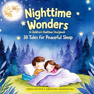 Nighttime Wonders: 30 Tales for Peaceful Sleep book cover