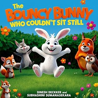 The Bouncy Bunny Who Couldn’t Sit Still: for Kids Aged 4-8 (Kids Stories Age 4-8) book cover