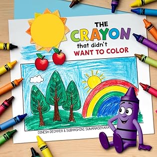 The Crayon that Didn’t Want to Color: for Kids Aged 4-8 (Kids Stories Age 4-8) book cover