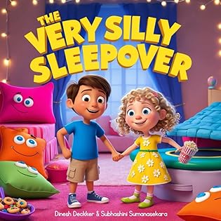 The Very Silly Sleepover: for Kids Aged 4-8 (Kids Stories Age 4-8) book cover