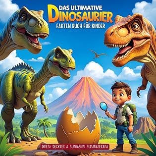 Das Ultimative Dinosaurier Fakten Buch für Kinder (German Edition) book cover