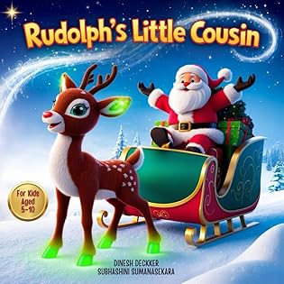 Rudolph’s Little Cousin: Christmas Stories for Kids Aged 5-10 book cover